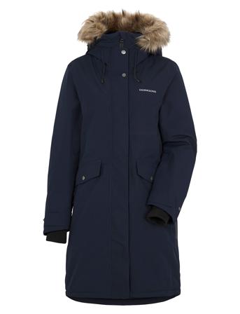 Erika Wns Parka 3 Outerwear Parka Coats Blå Didriksons*Betinget Tilbud