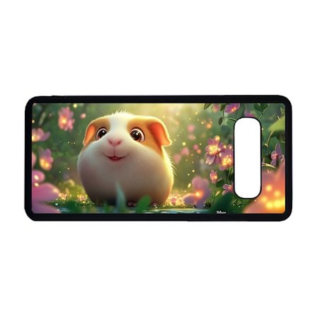 Söt Tecknad Marsvin Samsung Galaxy S10+ Mobiltelefon Skal