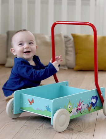 Babblarna Babblarna Lära Gå Vagn - Blue - ONE SIZE