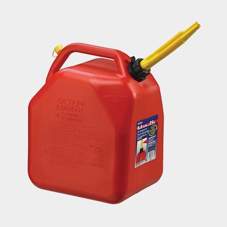 Fuel can Scepter Ameri-Can, 25 litre, with pouring spout & vent, high-density polyethylene (HDPE), red