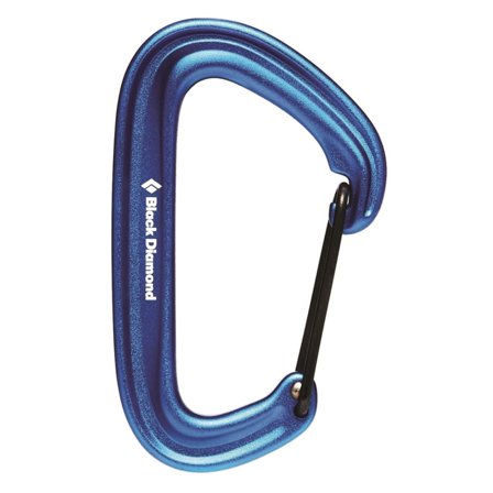 Black Diamond LiteWire Carabiner Mountaineering equipment Blue OneSize