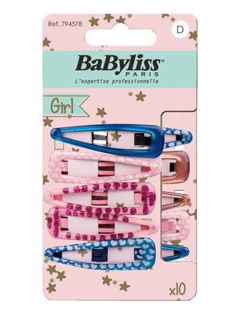 Babyliss Paris | Hair Clip Kids 10 Pcs | ONE SIZE