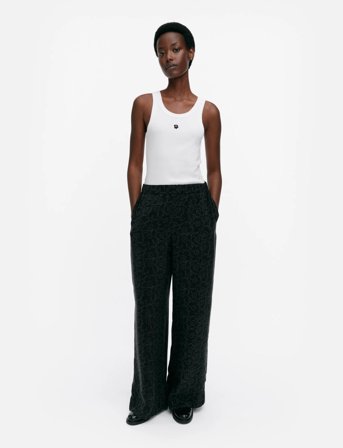 Marimekko Oanet Piirto Unikko - Black - XL