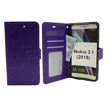 Crazy Horse Wallet Nokia 3.1 (2018)