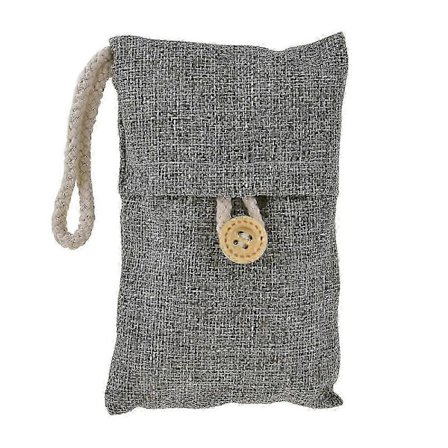 Luonnolliset bambuhiilestä valmistetut ilmanpuhdistuspussit vaatekaappiin, autoon, kenkiin - Ympäristöystävällinen hajunpoistaja, myrkytön ja 