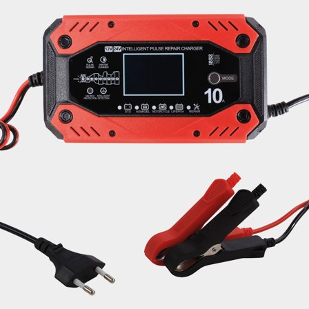 Ładowarka do akumulatorów 1852-Marine Smart Auto, 200 - 240 V AC, 12 / 24 V, 10 A / godzinę, z przewodem ładującym - Jachtowa