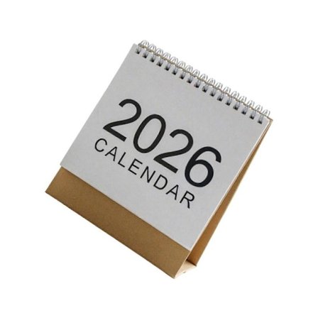 2026 Bordkalender Kontorkalender Skrivebordskalender Stående kalender Stå opp Husholdningskalender Enkel kalender L