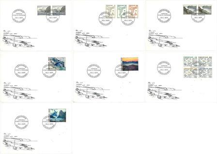 Færøerne 1975 - AFA 1-14 - FDC