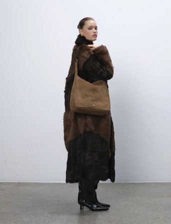 Adax Rozzano Shoulder Bag Jemma - Brown - ONE SIZE