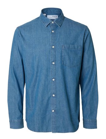 Selected | Slhregcarlo Denim Ls Shirt Noos | L