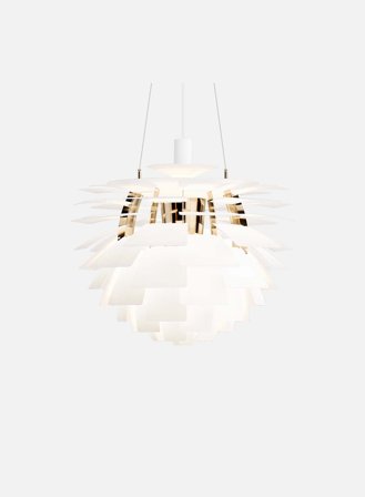 PH Kongle taklampe Ø60 - soft white/messing