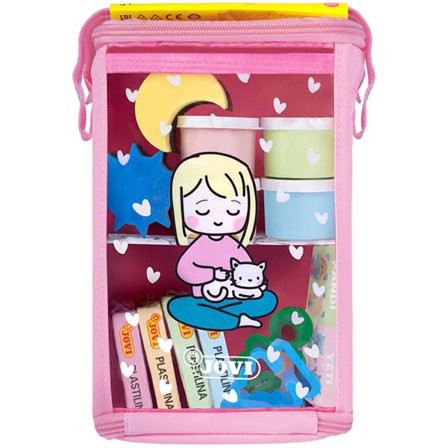 Bastelpose Ler & Gouache-maling 15 dele Kat (3 år+)