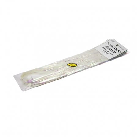 Pearl-A-Glow flashabou magnum - white