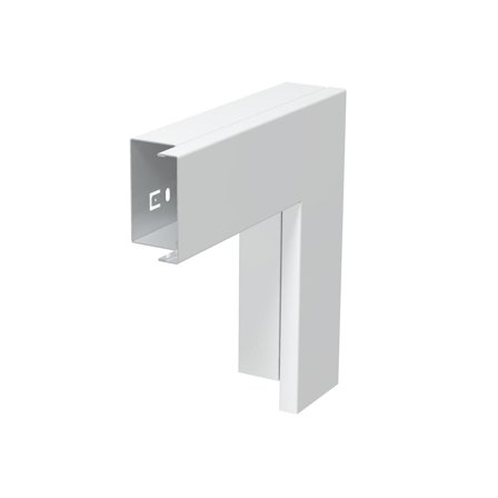 Obo Bettermann 6249000 L-vinkel elforsinket, polarhvit 60 x 40 mm, Installasjonsmaterial