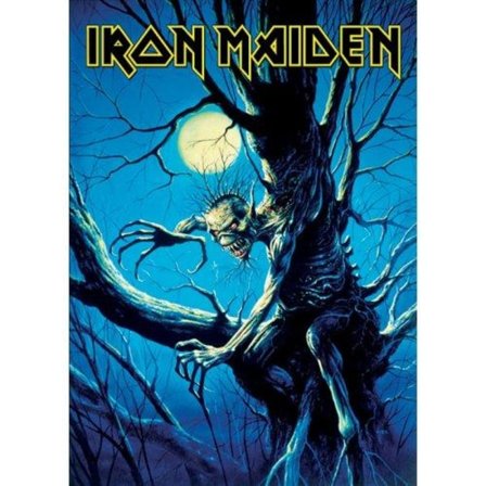 Iron Maiden Fear Of The Dark Postcard One Size Blå/Svart