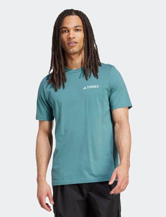 adidas Terrex Tx Mountain Tee - Blue - S