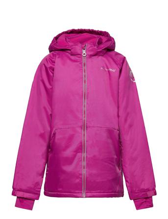 Snow Jacket Oxford Pink Minymo