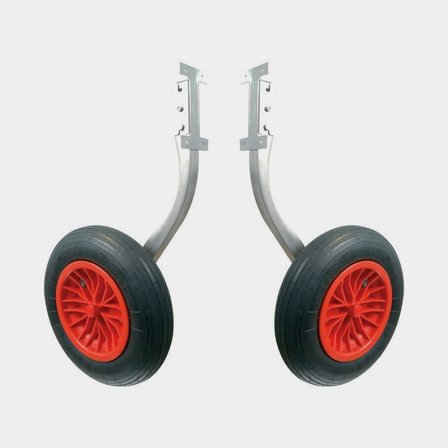 Ruote di trasporto per gommone, Ø370 mm, confezione da 2