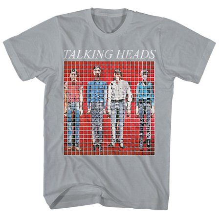 Talking Heads T Shirt Fler låtar om byggnader och mat Albumkonst Talking Heads Shirt