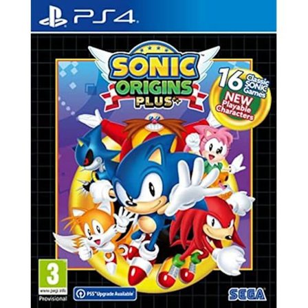 Videospel - SEGA - Sonic Origins Plus - Premium Edition - 16 klassiska titlar - PS4
