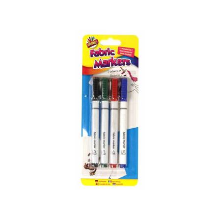 Artbox Tygmarkörer (paket Med 4) One Size Vit/svart