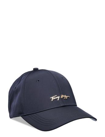 Iconic Pop Cap Accessories Headwear Caps Sininen Tommy Hilfiger