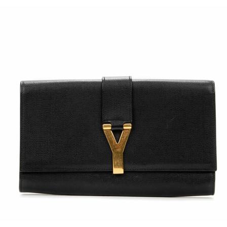 Yves Saint Laurent Vintage, Pre-owned Clutches Zwart, Dames, Maat:ONE Size