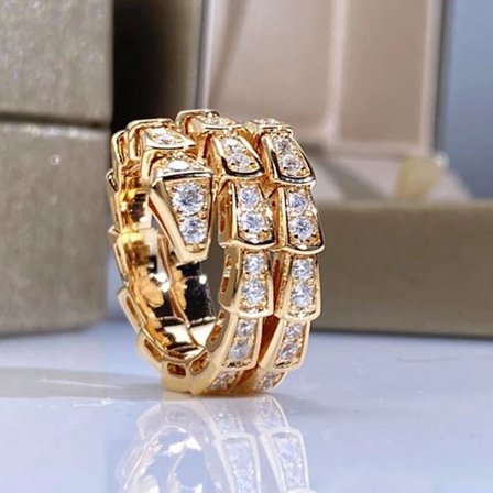 Klassisk mote full Cubic Zirconia diamantstein bred eller smal slangeform halskjede anheng halskjede kvinner luksus designer gullbelagt smykker