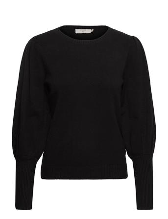 Crdela Knit Pullover Black Cream