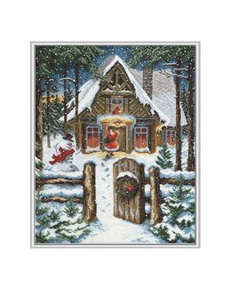 Stickpackung Bild Heiligabend