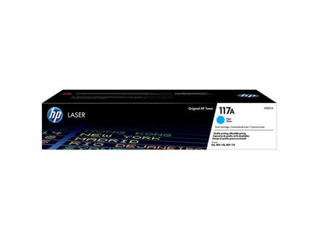 HP 117A - cyan - original - tonerpatron (W2071A)