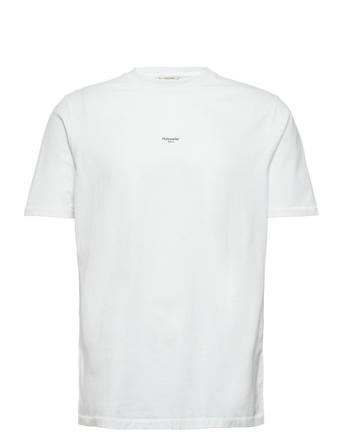 M. Oslo Tee T-shirts Short-sleeved Vit HOLZWEILER