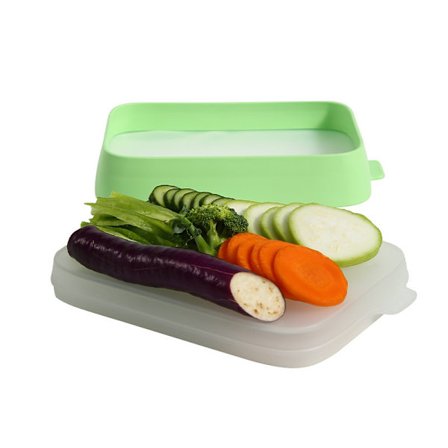 Matkvalitets Silikon Stretchbar Förvaringslåda För Kylskåp