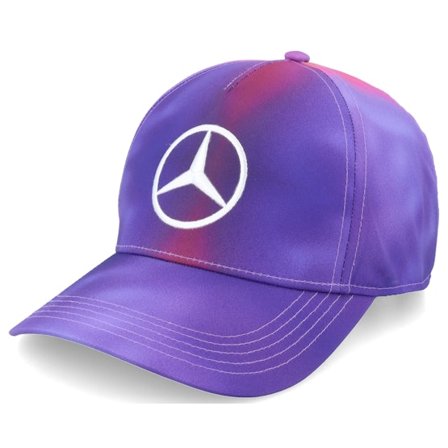 Formula One - Mercedes Amg F1 24 Hamilton Special Edition Austin Tie Dye Adjustable Adjustable Purple Cap - Motor @ Hatstore
