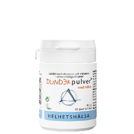 Helhetshälsa Dunderpulver Barnvitamin 60 doser á 1 krm