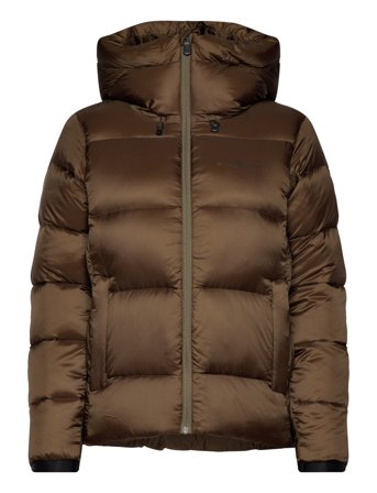 Sail Racing W Cloud Down Hood - Brown - S