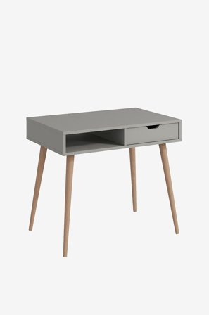 Hanah Home - Työpöytä Offer - Harmaa - Kirjoituspöydät - - Homeroom