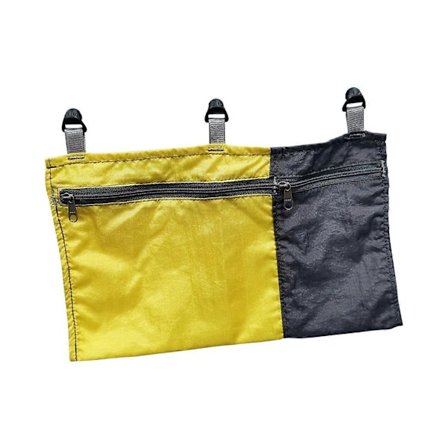 Hengekøye Organizer Bag Hengende Bag, Hengekøye Oppbevaringspose Oppbevaringsbeholder Camp Klatring Gå Utendørs Luftsport, Gul GG