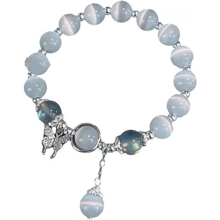 Charmarmband Damarmband Opalhänge Slätt Elastiskt Band Enkelt