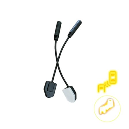 Bil Blindsonemåling System BSD Linse Lys Alarm Sikkerhetskjøring Ultralydsensor Avstandsassistent Filskifteverktøy