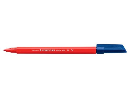 STAEDTLER Fiberpenna 1mm röd - Lyreco - Skola och förskola - Pennor och tillbehör - Fiberpennor - Standard