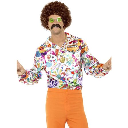 60'erne Groovy Skjorte M