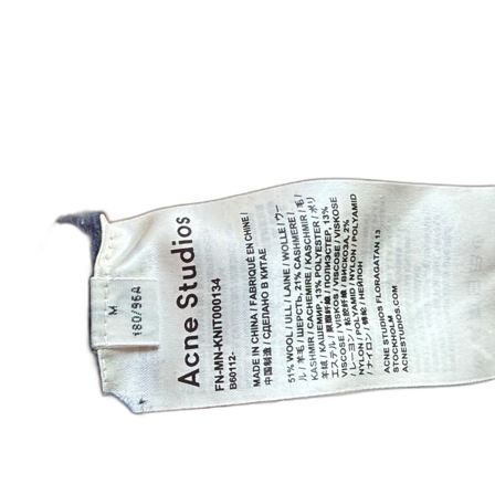 Mörkblå stickad tröja från Acne Studios