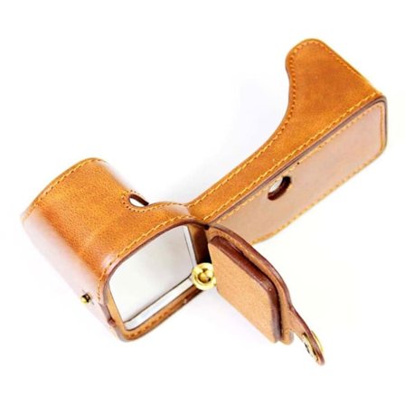 Sony A7c læderetui - Brun