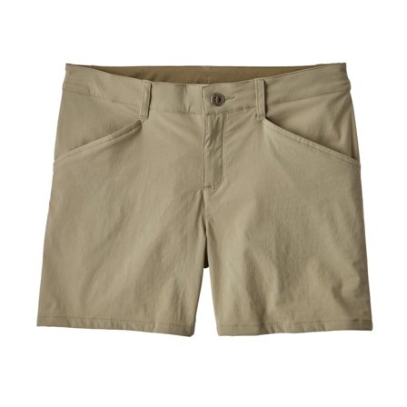 Patagonia Women's Quandary Shorts - 5" Women hiking shorts Beige 38