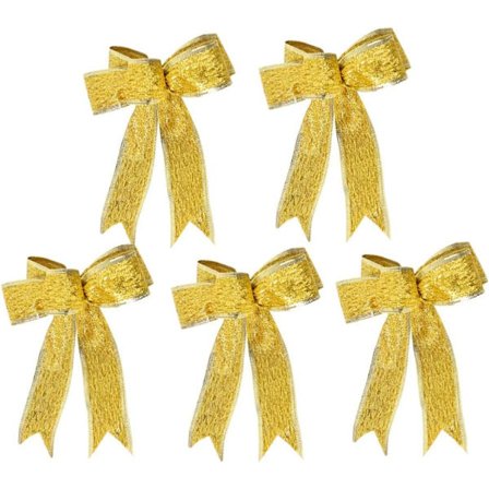 12 st Christmas Ribbon Bow Sparkle Christmas Bow Christmas