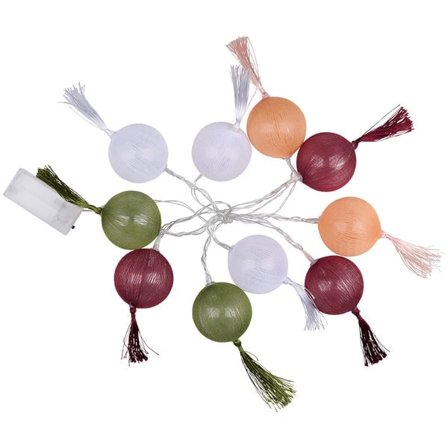 Lyskæde med 10 LED-lys