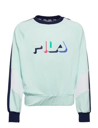 Bangui Cropped Crew Sweat Sweat-shirt Genser Multi/mønstret FILA