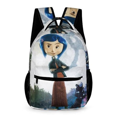 v773 Coraline Børns Skole Taske Casual Skuldertaske Satchel Rygsæk Prints Bogtaske Rygsæk til Drenge PigerxsSJB773