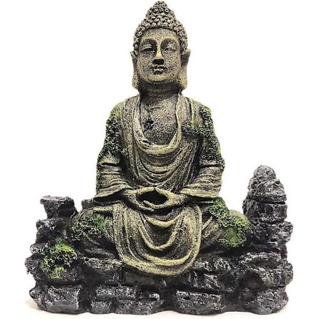 Akvarium Buddha-statue - Akvariumdekorasjon